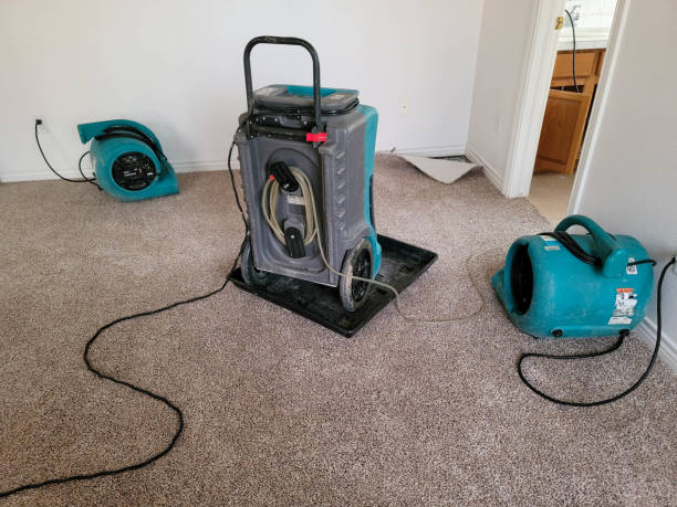 Water damage restoration process in Akron, NY